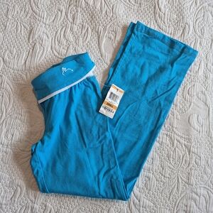 So Jenni by Jennifer Moore girls size Small Tuscan Teal pull on pants NEW